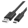 cavo usb unitek da tipo-a 2.0 a tipo-c 1.5m 5v/3a nero [akunikua0000033]