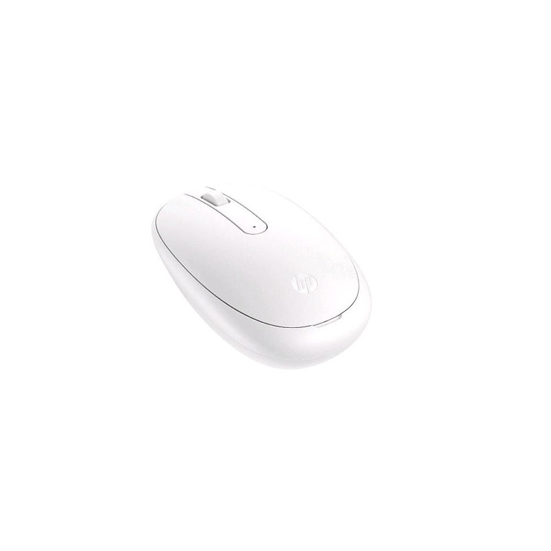 mouse hp 240 lunar senza fili ottico 1600dpi bianco [793f9aa]