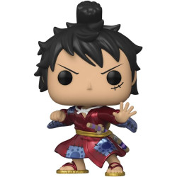 figurina funko pop d.rufy in kimono metallizato 11.6cm multicolore