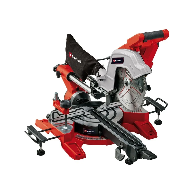 troncatrice einhell te-sm 10 l dual 1800w 254mm rosso [4300877]