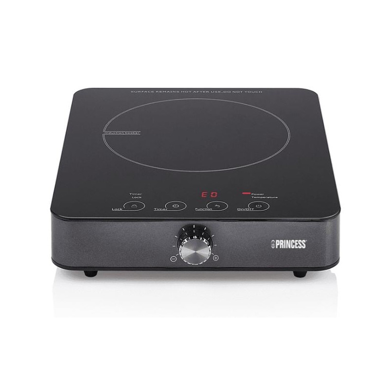 piano cottura princess a induzione singolo 1800w nero [303010]