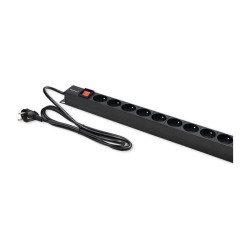 multipresa qoltec ciabatta pdu 1.8m 230v nero [nuqoltp00054604]