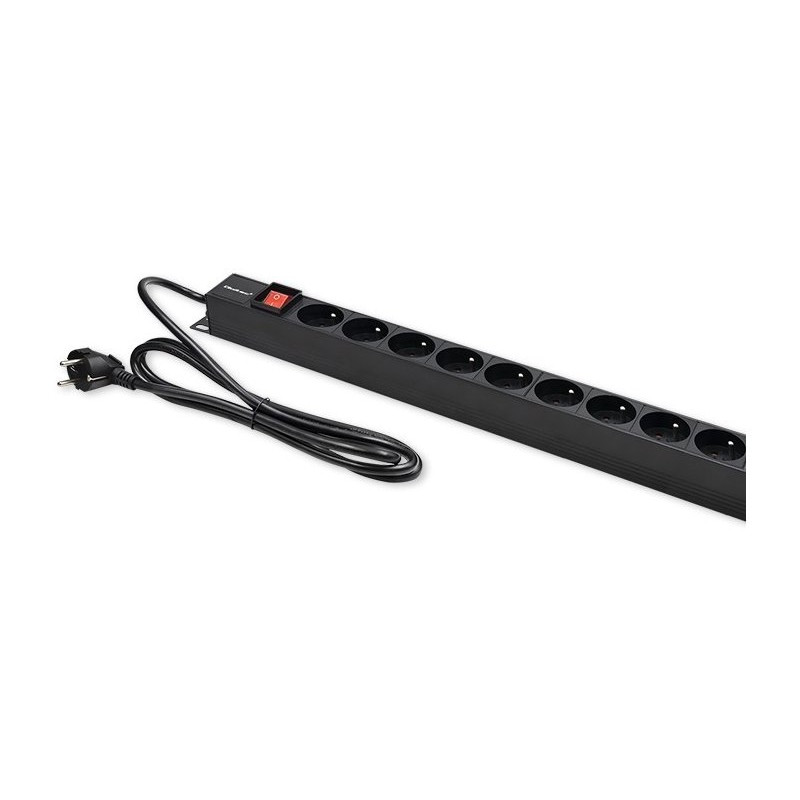 multipresa qoltec ciabatta pdu 1.8m 230v nero [nuqoltp00054604]