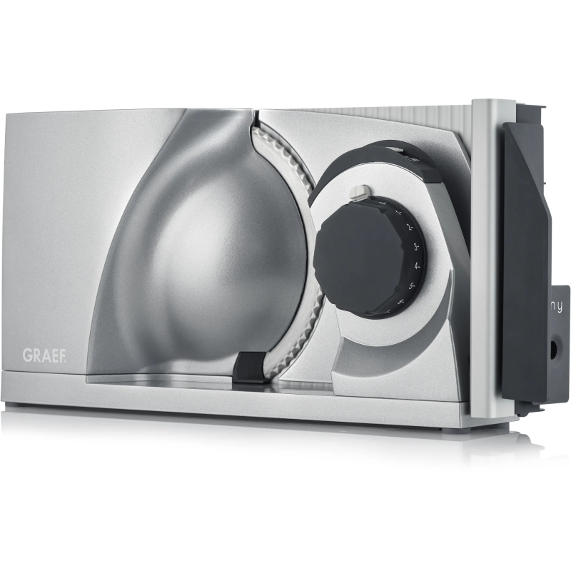 affettatrice graef mytiny 45w pieghevole argento [mt1000eu]