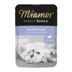 alimento umido miamor ragu royale in gelatina con manzo 100 g