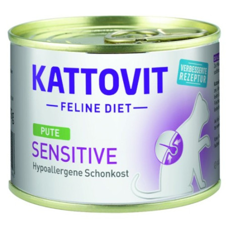 cibo umido kattovit sensitive con tacchino monoproteico per gatti