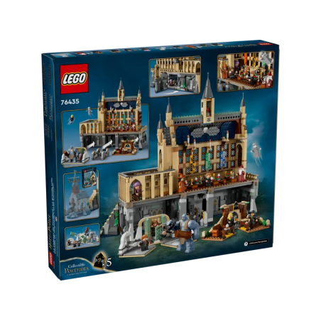 lego harry potter - hogwarts castle: the great hall 44x40x21cm