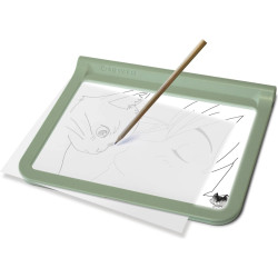 tavoletta grafica kidywolf kidydraw-pro 2-in-1 verde