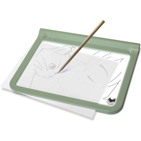 tavoletta grafica kidywolf kidydraw-pro 2-in-1 verde