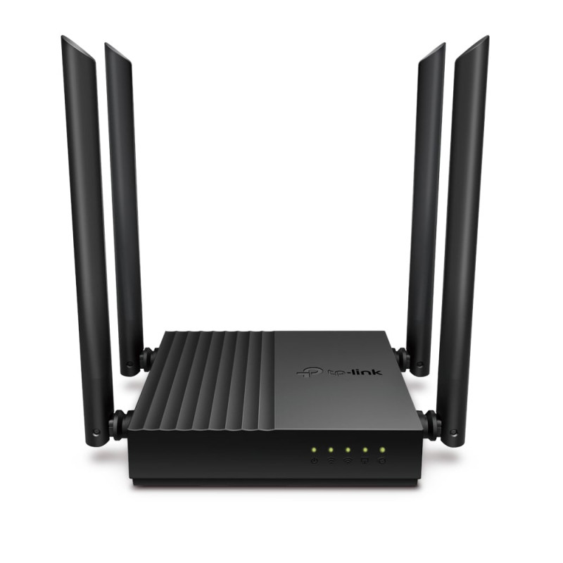 router tp-link archer a64 ac1200 wifi 5/dual band/1200mbps nero