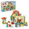 lego duplo 10416 prendersi cura degli animali in fattoria multicolore