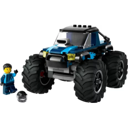 giochi di costruzione lego city il monster truck blu [60402]