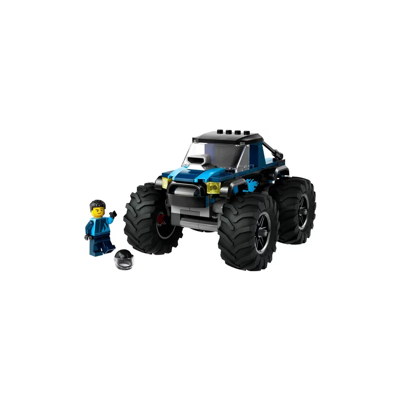 giochi di costruzione lego city il monster truck blu [60402]