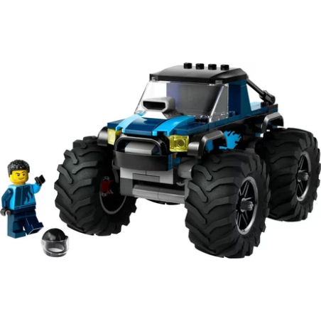 giochi di costruzione lego city il monster truck blu [60402]