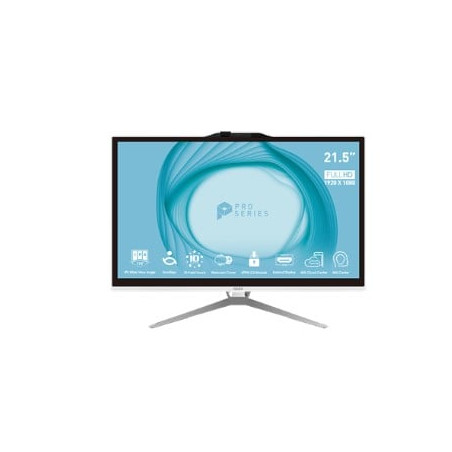 pc all-in-one msi pro ap222t 13m-007eu 32gb/128gb/21.5"
