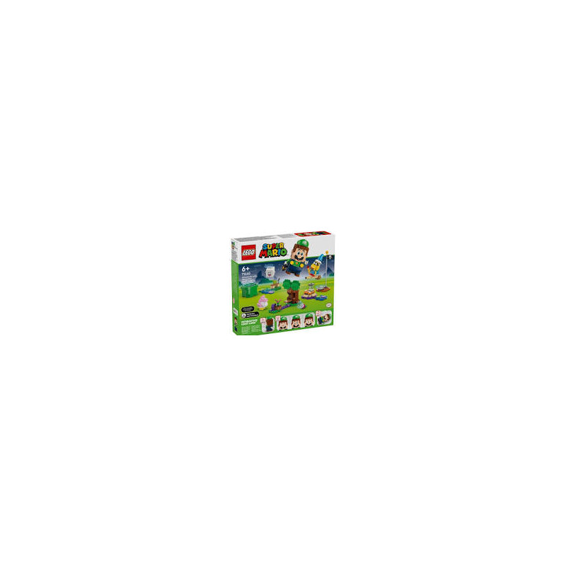 lego super mario 71440 avventure di luigi interattivo 144pz