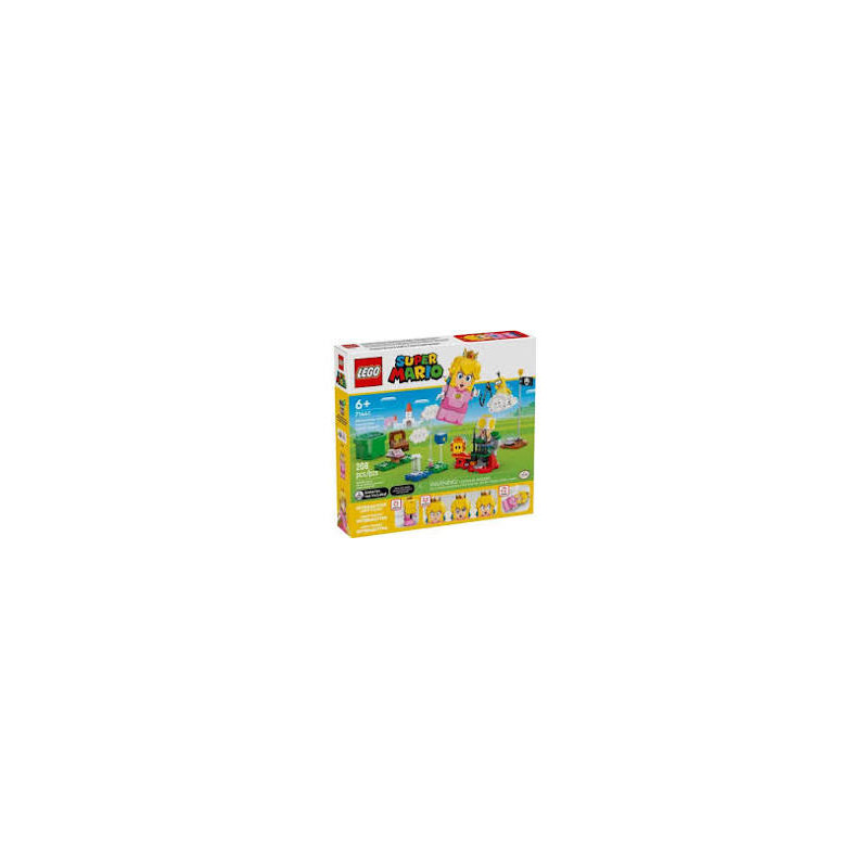 lego super mario 71441 avventure di peach interattiva 158pz