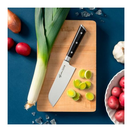 coltello santoku lagostina ice force 20cm acciaio inossidabile [014458510318]
