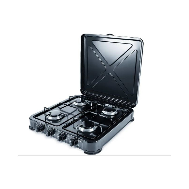 fornello a gas promis kg400c 4zona(e) nero/bianco [kgc200]