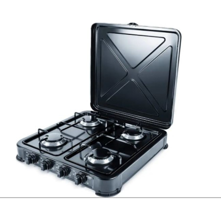 fornello a gas promis kg400c 4zona(e) nero/bianco [kgc200]