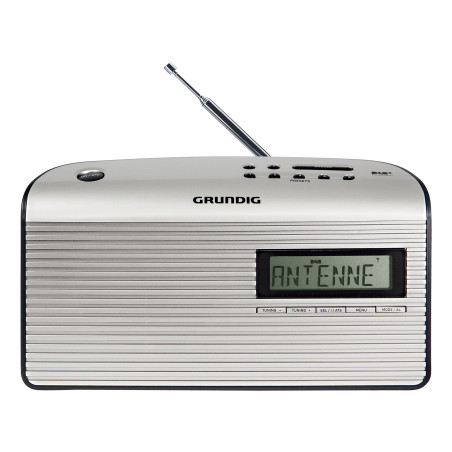 radio grundig music 7000x dab+ fm argento [gpr1252]