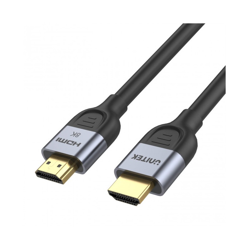 cavo unitek hdmi a hdmi 3m nero/argento [c11086gy01-3m]