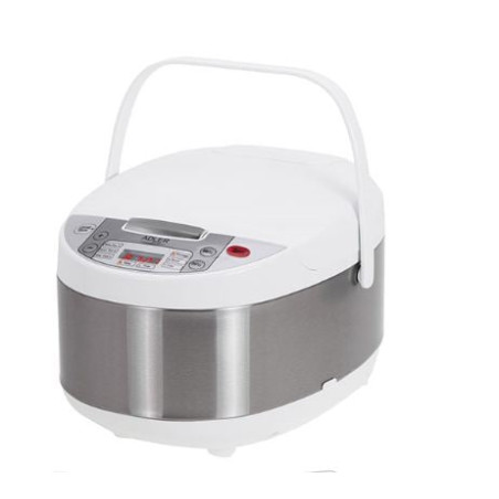 cuociriso adler ad 6420 multifunzione 6in1 3.25l 700w argento/bianco