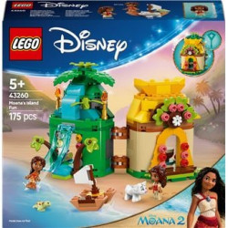lego disney princess isola vaiana in miniatura multicolore 169pz