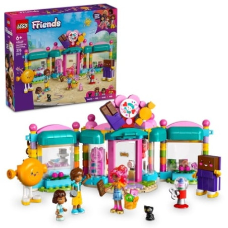 lego friends negozio di dolciumi di heartlake city multicolore 376pz
