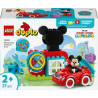 set di costruzioni lego duplo 10454 la casa e l'auto di mickey