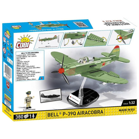 modellino bell p-39q airacobra (verde) [cobi-5747]