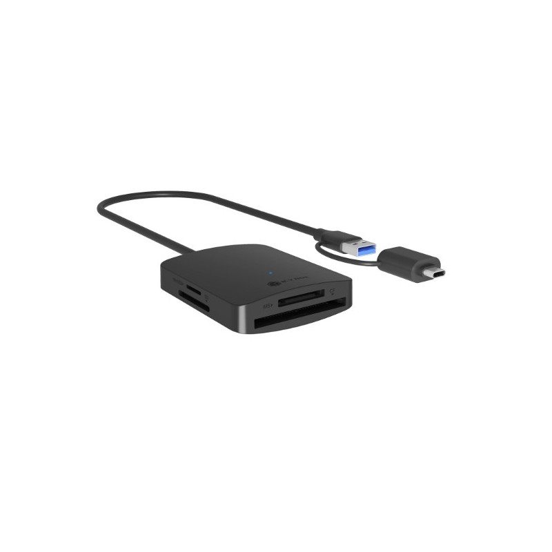 lettore di carte icybox cf,tf,sd,microsd icy box ib-cr302-cu3