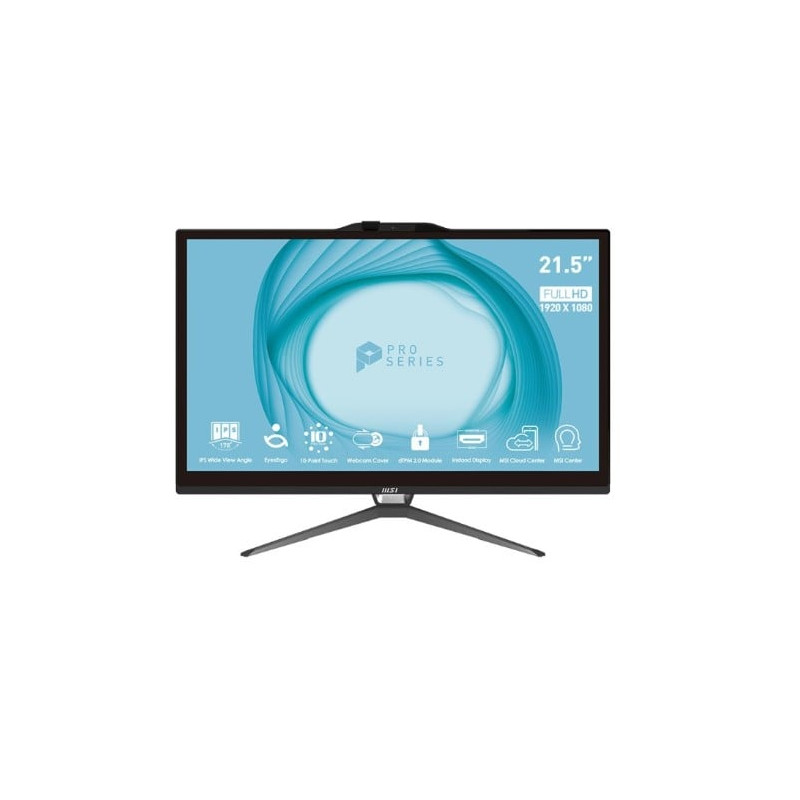 pc all-in-one monitor msi pro ap222t 13m-057it [00-ac0111-057]
