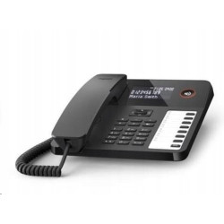 telefono fisso gigaset desk600 fino a 100 voci con funzione vip nero
