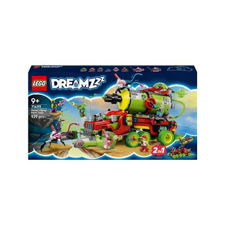 set di costruzione lego dreamzzz 71499 camion della vernice spray