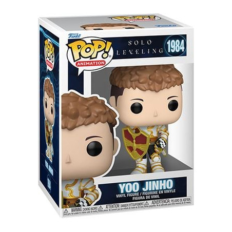 figurine funko pop! solo leveling yoo jinho 1984 10.4cm multicolore