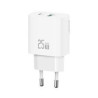 caricabatterie usams 25w 1xusb-a 1xusb-a bianco [azusatlusa01630]