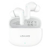 auricolari usams e05 wireless/bluetooth bianco [atusahbtusa1684]