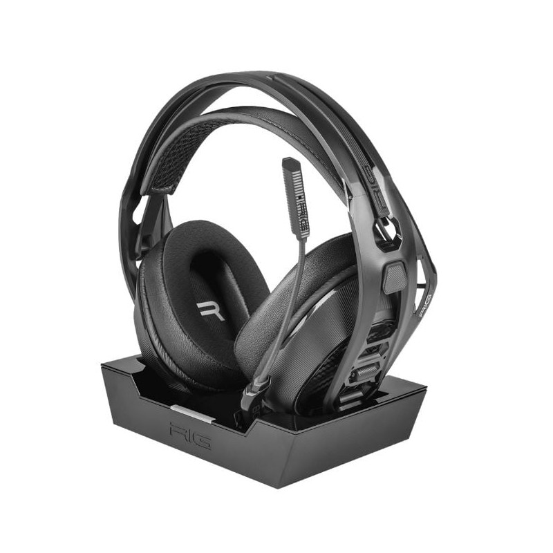 cuffie nacon rig 800 pro hx wireless per gaming con microfono nero