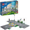 set da costruzione lego city incrocio costruibile multicolore 112pz