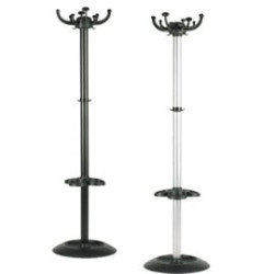 Appendiabiti ergosit 168cm jolly a 8 posti nero/grigio [apujol/g]