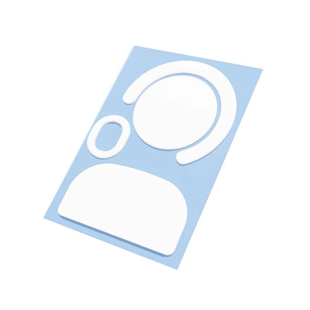 accessori mouse threepointzero glacier skates per logitech gpx superlight