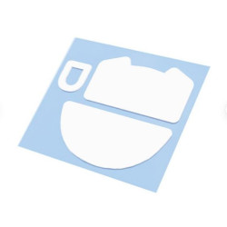 accessori mouse threepointzero glacier skates per viper v3 pro bianco