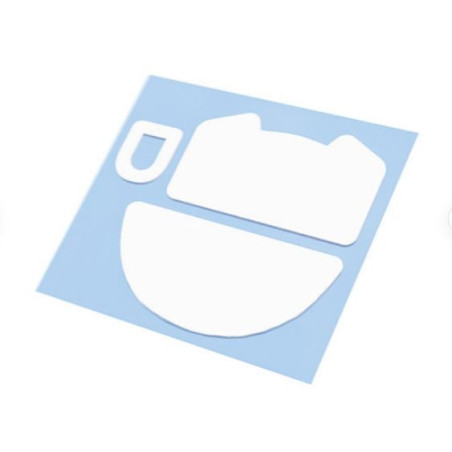 accessori mouse threepointzero glacier skates per viper v3 pro bianco