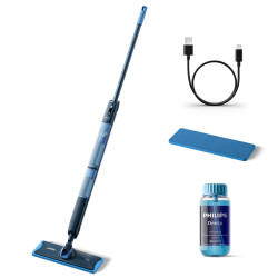 pulitore a vapore philips oneup 5w blu scuro [xv5113/01]