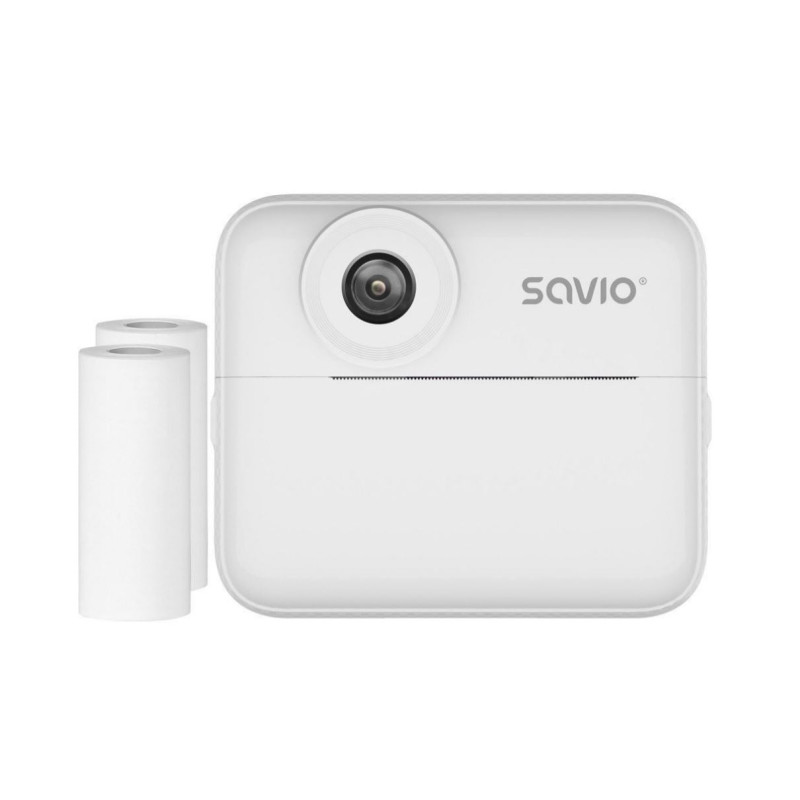 fotocamera istantanea savio 32gb bianco [an-01]