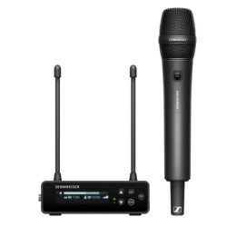 sistema microfonico sennheiser wireless 607mhz nero [ew-dp 835