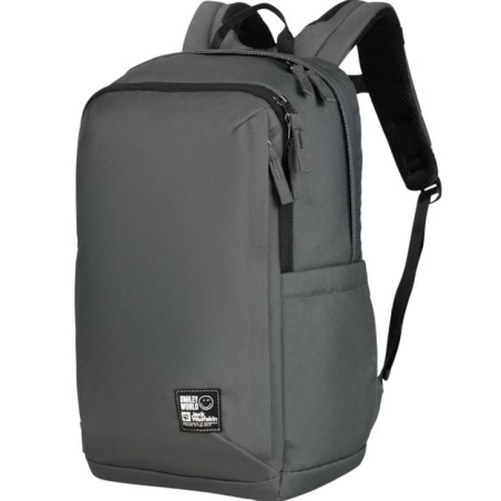 zaino jack wolfskin smileyworld 22l verde grigio [2020511_4136_os]