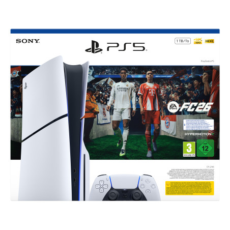 console sony playstation 5 1tb bianco/nero [ps5 lw ea fc 26]
