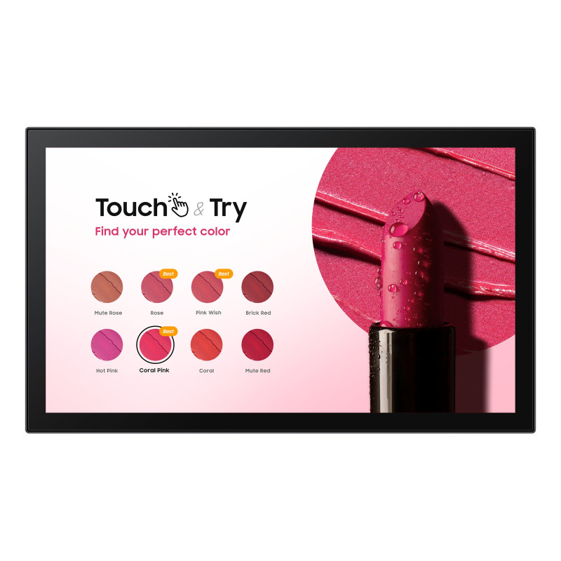 monitor led 13'' samsung qb13c-t fhd 1920x1080 nero [lh13qbctbgbxen]